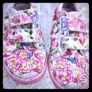 Lilli Kelly size 27/9.5 toddler sequin tennis shoe